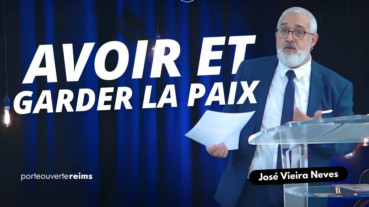 Avoir et garder la paix : Enseignements du culte en direct de l’Église Porte Ouverte Chrétienne Reims